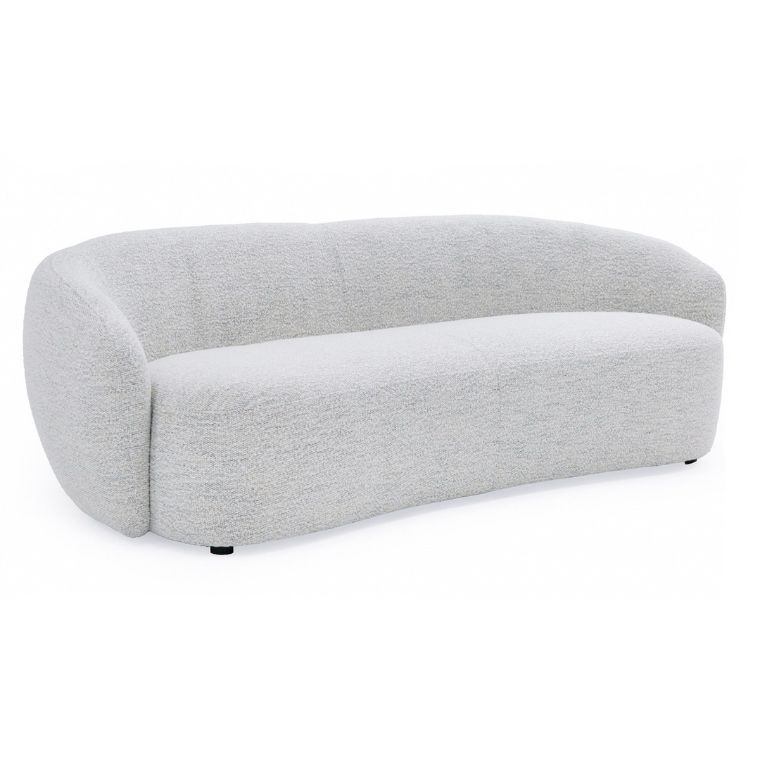 Omaha - Modern Off White Fabric Sofa