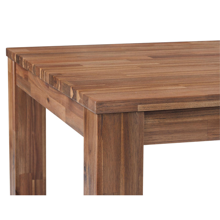 Bedford 75" Rectangular Dining Table Square Legs - Brushed Brown - view 2