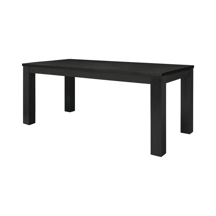 Bedford 75" Rectangular Dining Table Square Legs - Brushed Black