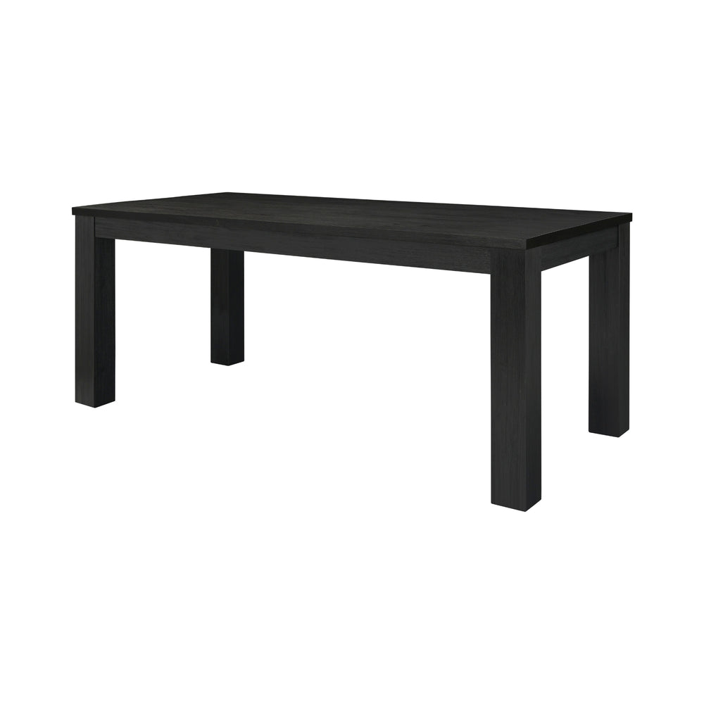 Bedford 75" Rectangular Dining Table Square Legs - Brushed Black