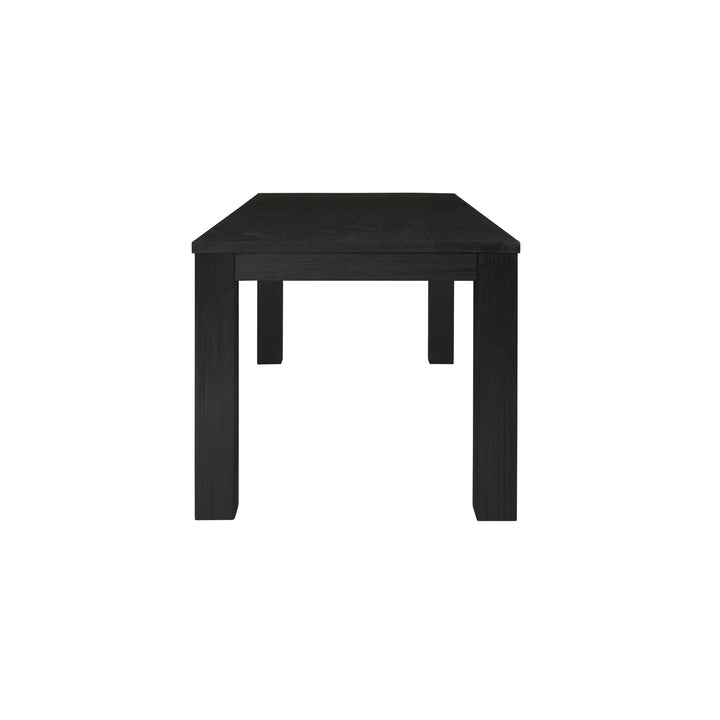 Bedford 75" Rectangular Dining Table Square Legs - Brushed Black - view 5