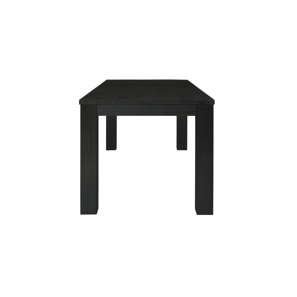 Bedford 75" Rectangular Dining Table Square Legs - Brushed Black - view 5