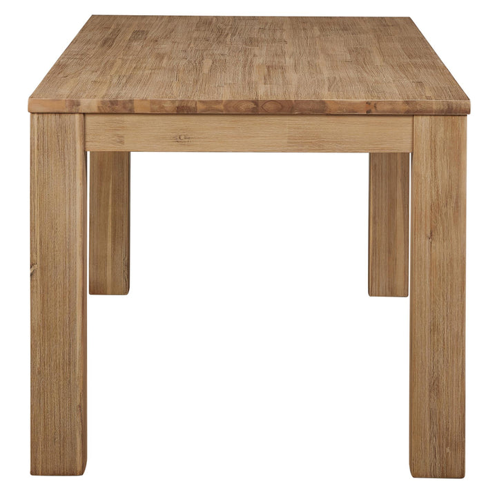 Bedford 75" Rectangular Dining Table Square Legs - Brushed Smoke - view 7
