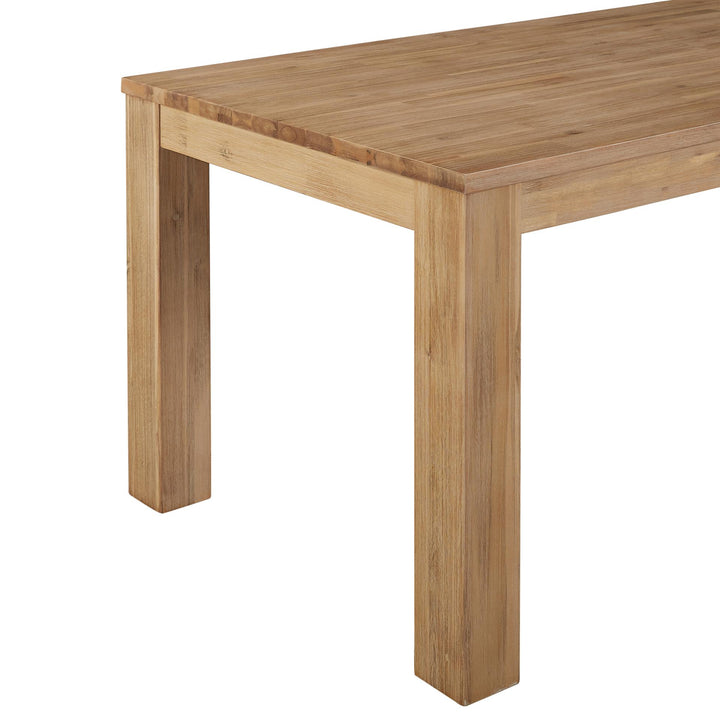 Bedford 75" Rectangular Dining Table Square Legs - Brushed Smoke - view 8