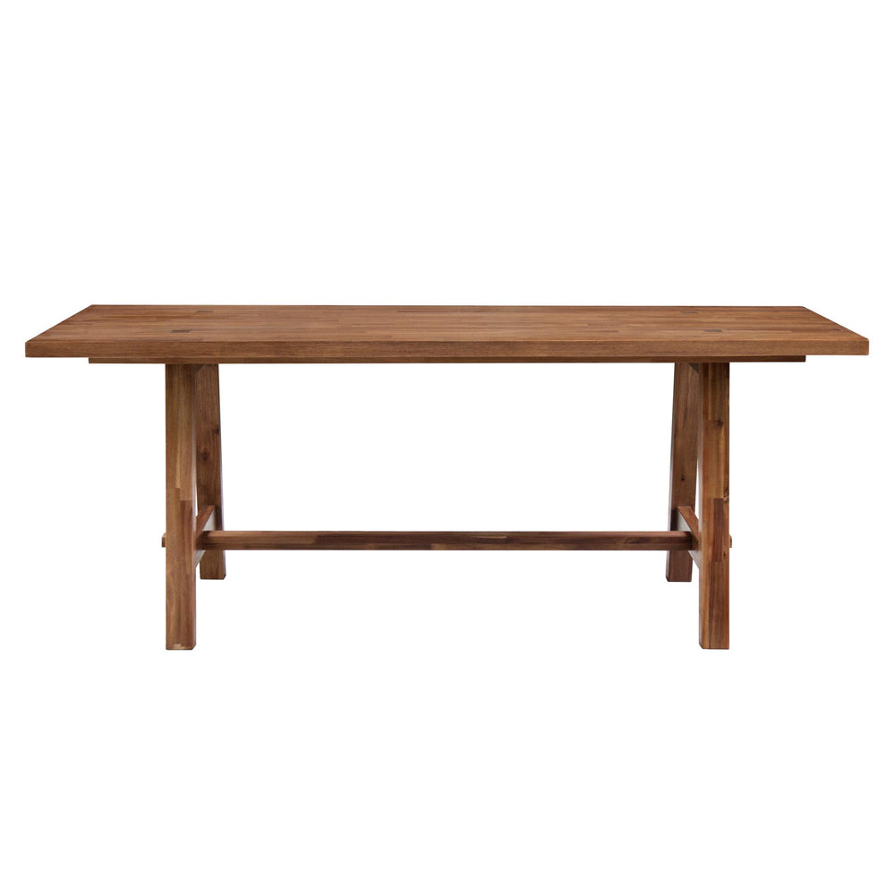 Bedford 79" Rectangular Dining Table A-Base - Brushed Brown - view 3