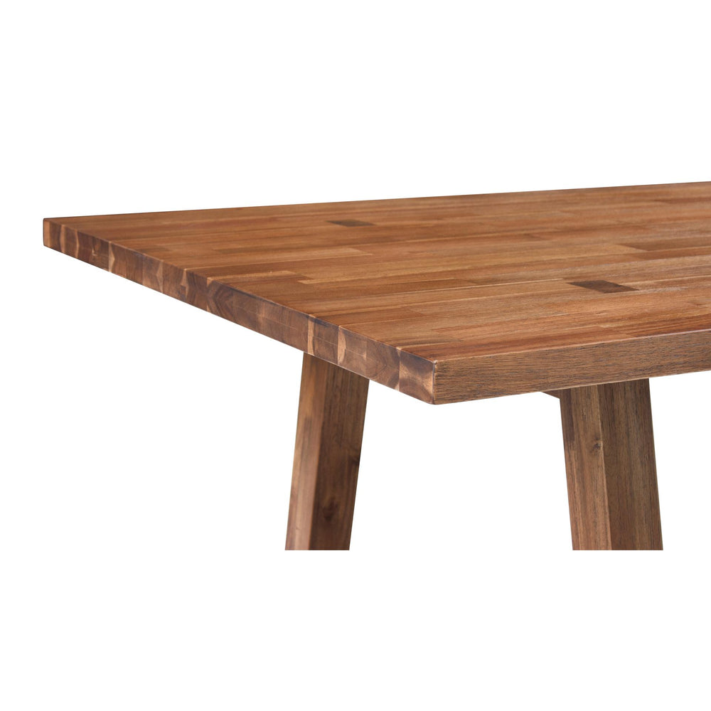 Bedford 79" Rectangular Dining Table A-Base - Brushed Brown - view 6