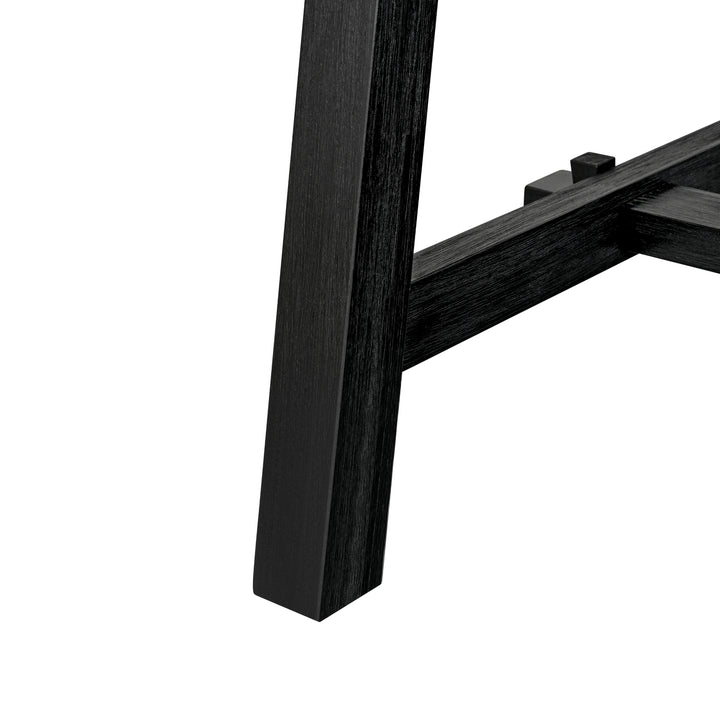 Bedford 79" Rectangular Dining Table A-Base - Brushed Black - view 9