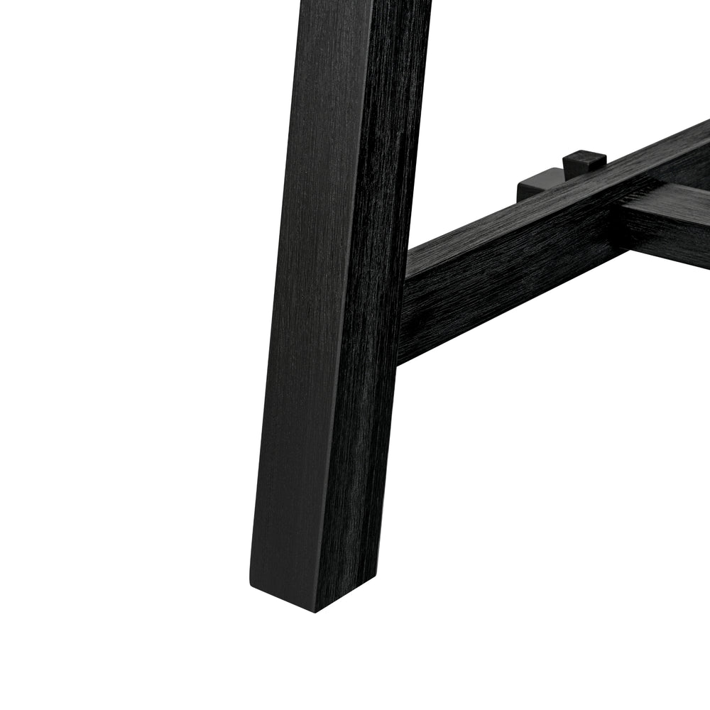 Bedford 79" Rectangular Dining Table A-Base - Brushed Black - view 9