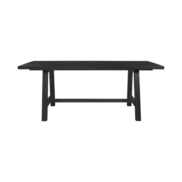 Bedford 79" Rectangular Dining Table A-Base - Brushed Black - view 4