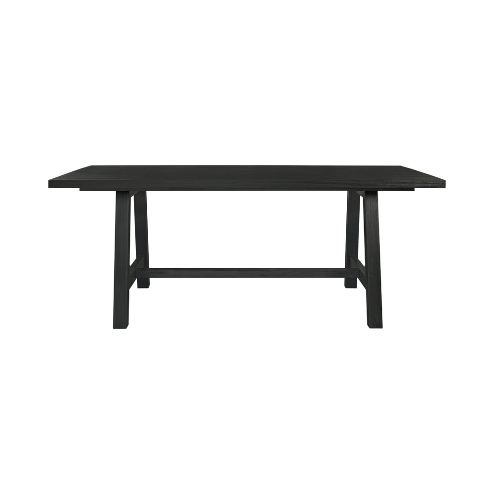 Bedford 79" Rectangular Dining Table A-Base - Brushed Black - view 4