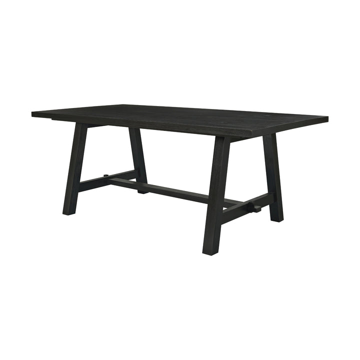 Bedford 79" Rectangular Dining Table A-Base - Brushed Black