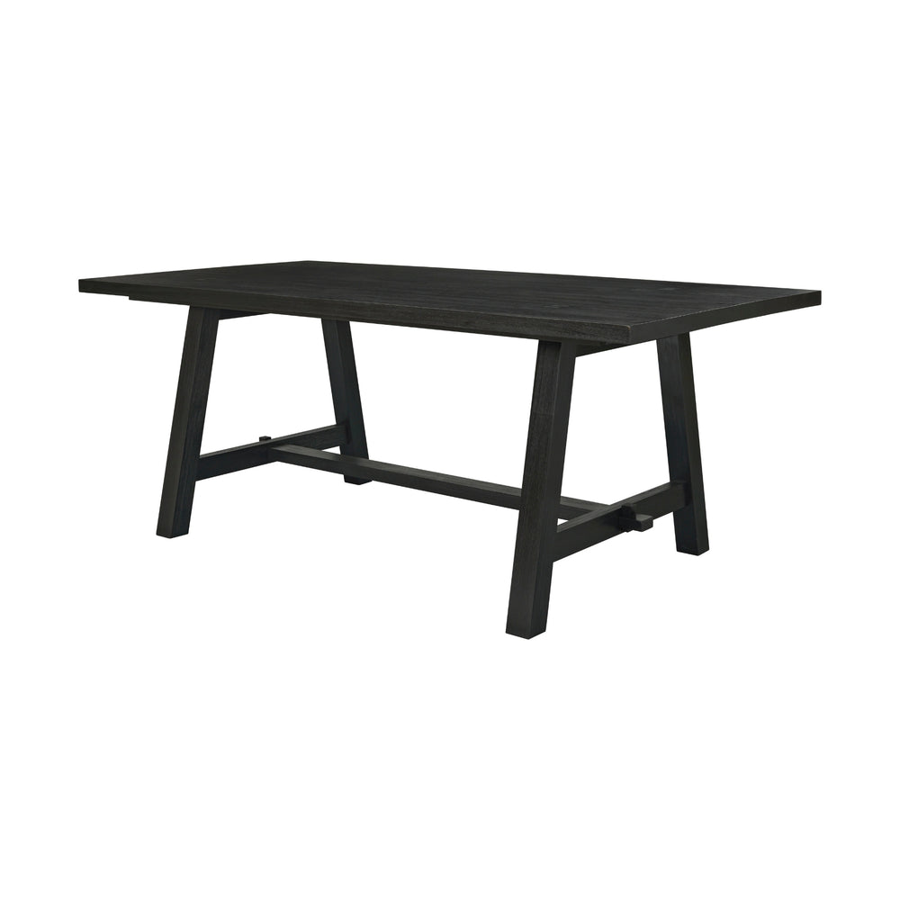 Bedford 79" Rectangular Dining Table A-Base - Brushed Black