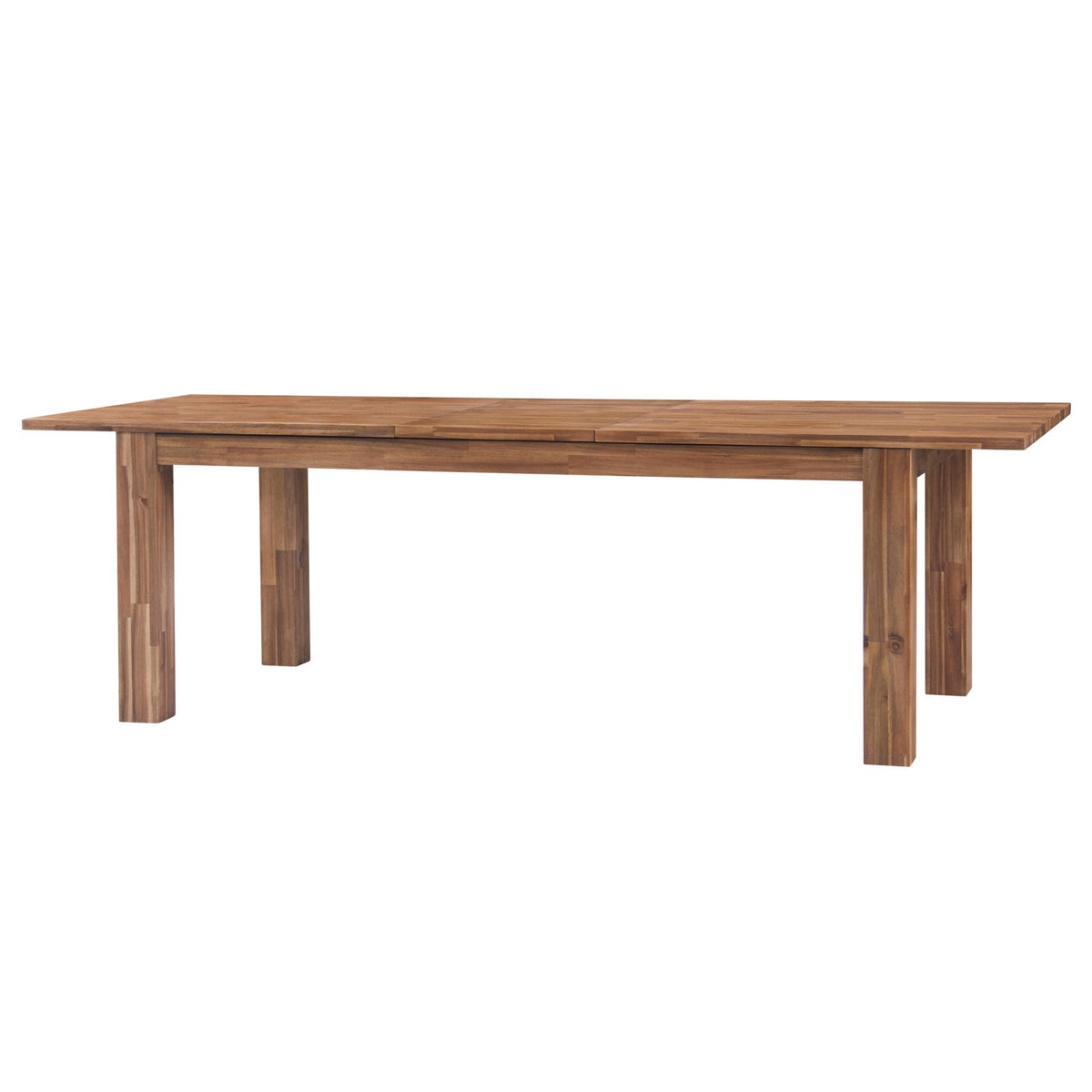 Bedford Butterfly Dining Table with 20" Extension - Brushed Brown