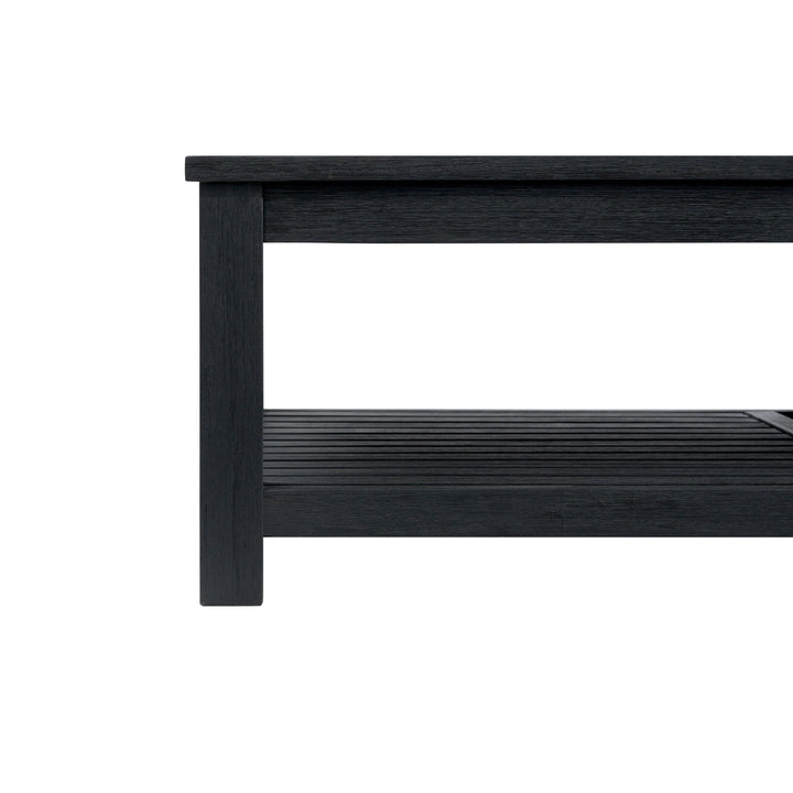 Tiburon Coffee Table - Alto Black - view 7