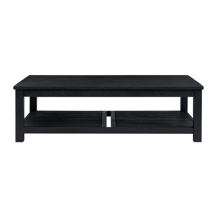 Tiburon Coffee Table - Alto Black - view 4