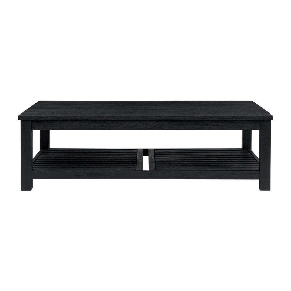 Tiburon Coffee Table - Alto Black - view 4