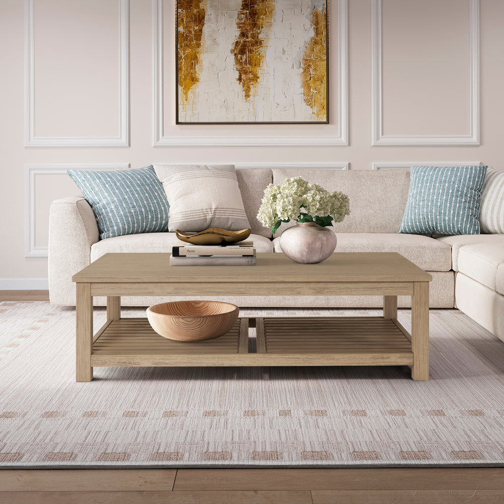 Tiburon Coffee Table - Drifted Sand - view 2