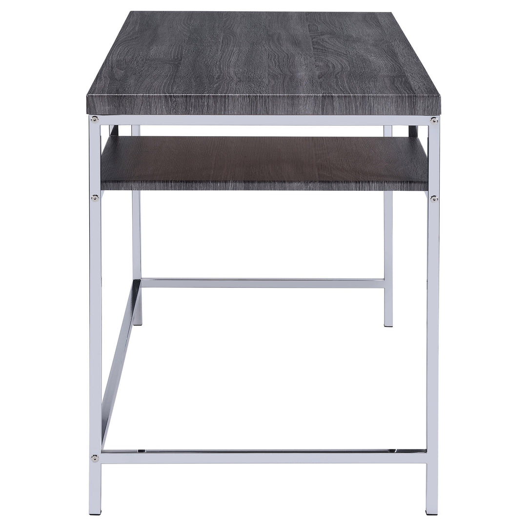 Coaster Furniture 801271 Kravitz 47-inch 1-shelf Writing Desk Weathered Grey
