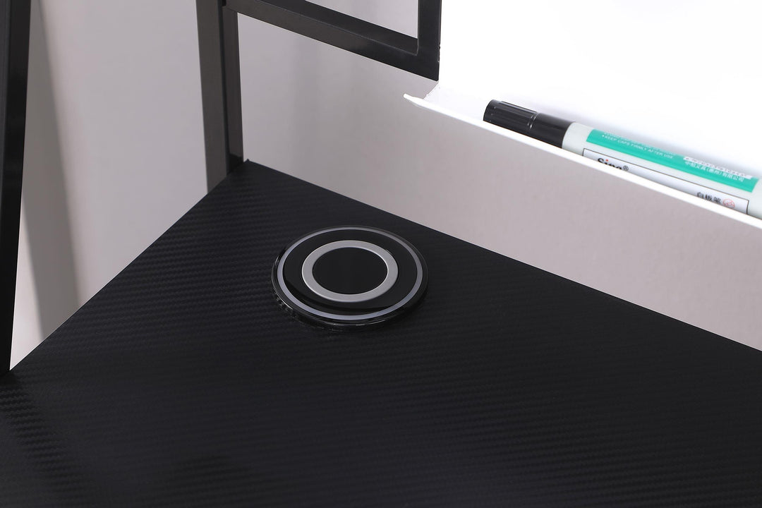 Coaster Furniture 801404 Jessie 47-inch Writing Desk with Whiteboard and USB Black