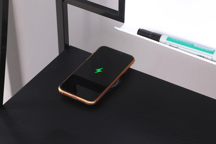 Coaster Furniture 801404 Jessie 47-inch Writing Desk with Whiteboard and USB Black