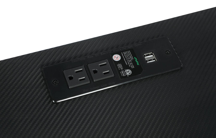 Coaster Furniture 801404 Jessie 47-inch Writing Desk with Whiteboard and USB Black