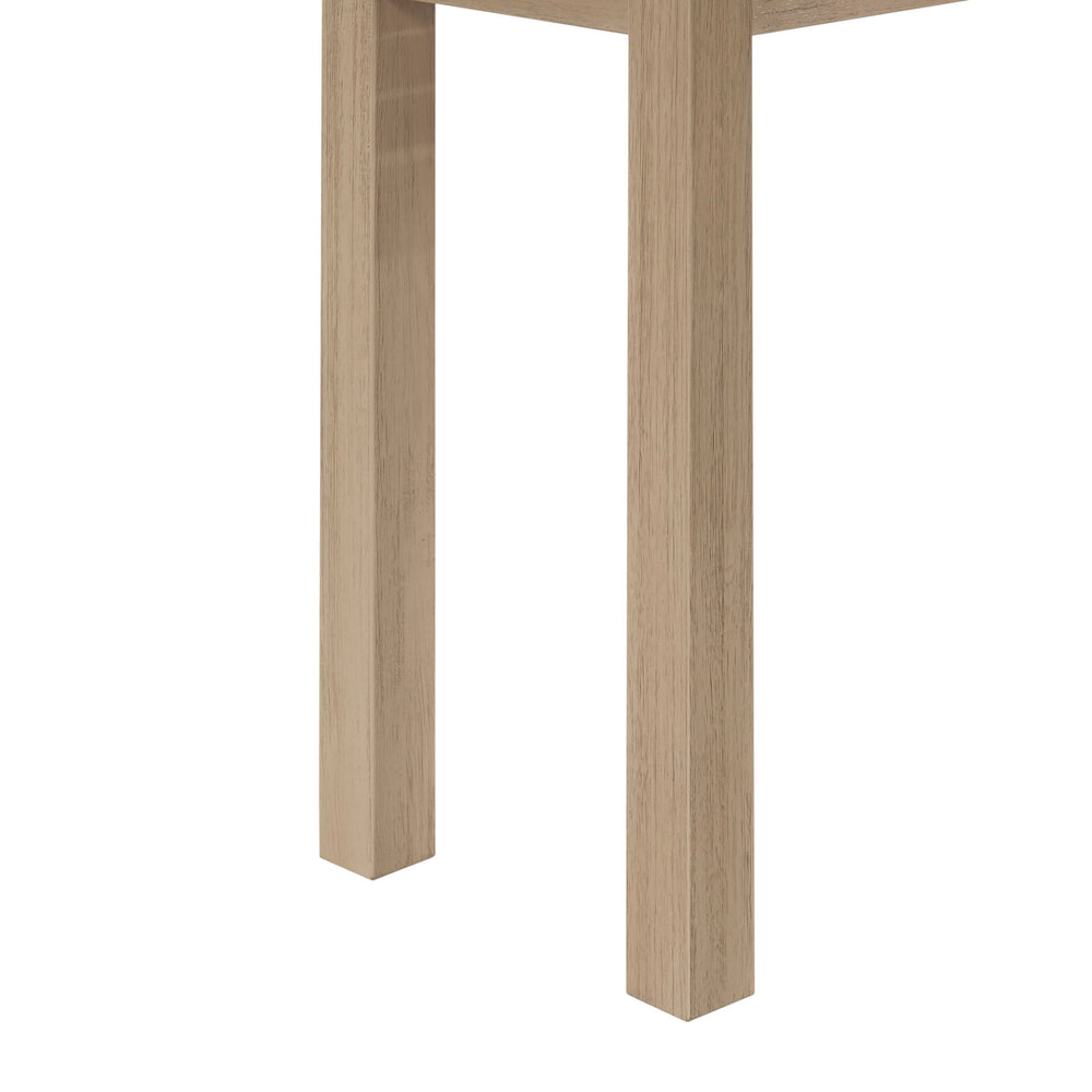 Tiburon Console Table with Shelf - Drifted Sand - view 7