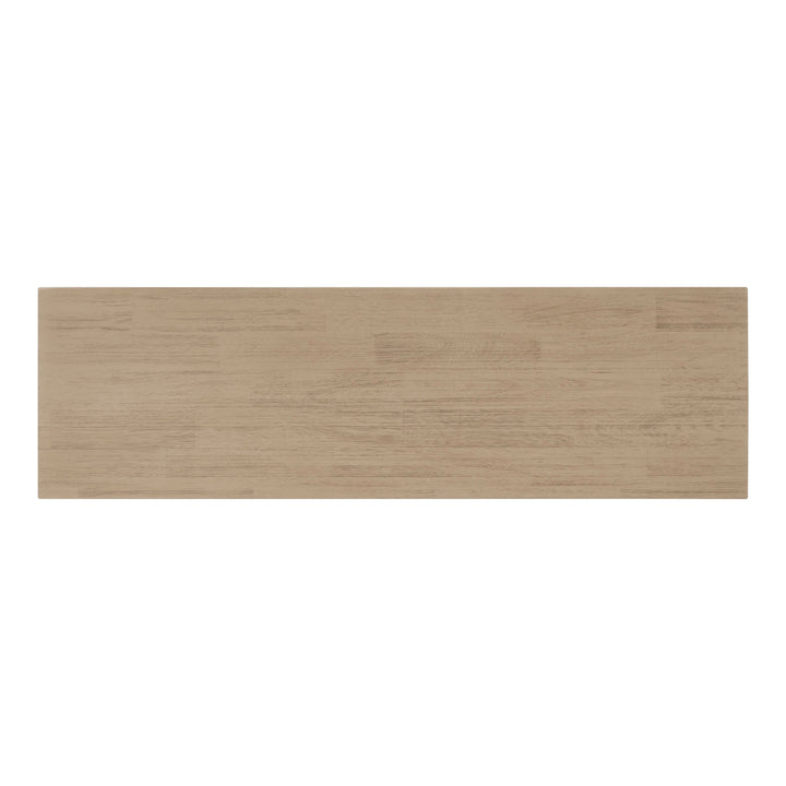 Tiburon Console Table with Shelf - Drifted Sand - view 5