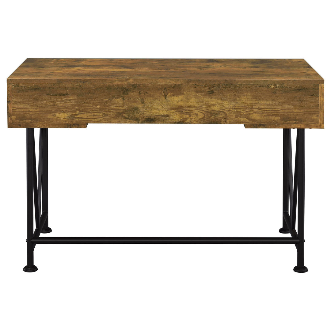 Coaster Furniture 801541-S2 Analiese 2-piece Computer Desk Bookcase Set Rustic Nutmeg