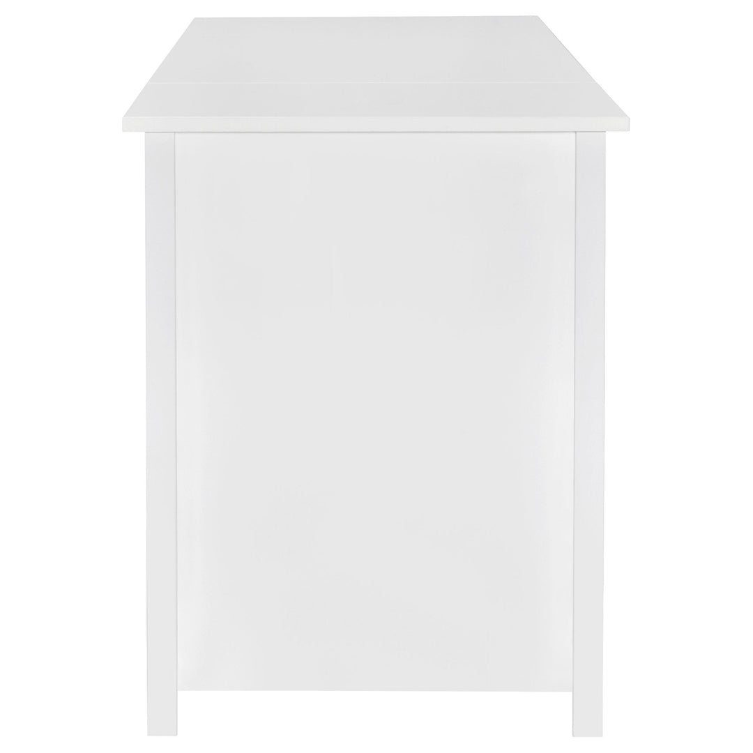 Coaster Furniture 801573 Dylan 60-inch 4-drawer Lift Top Office Desk White High Gloss