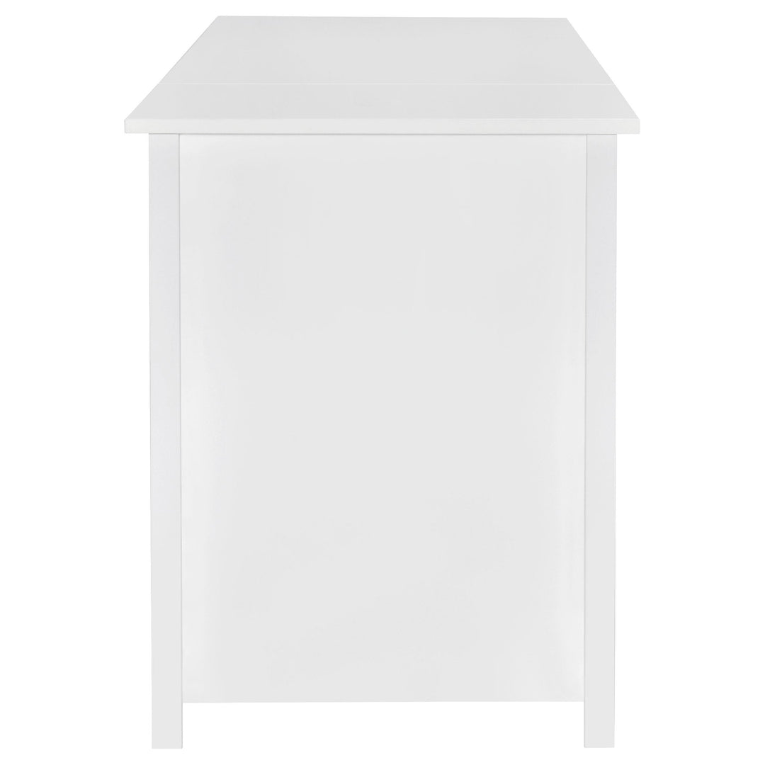 Coaster Furniture 801573 Dylan 60-inch 4-drawer Lift Top Office Desk White High Gloss