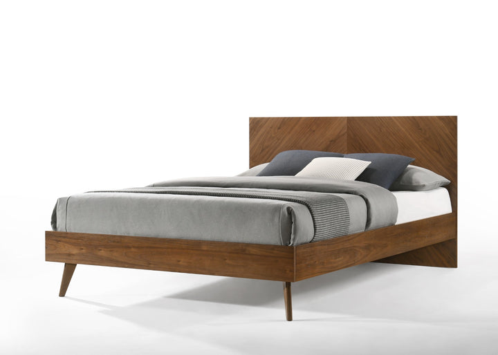 Kamela -Modern Walnut Bedroom Set