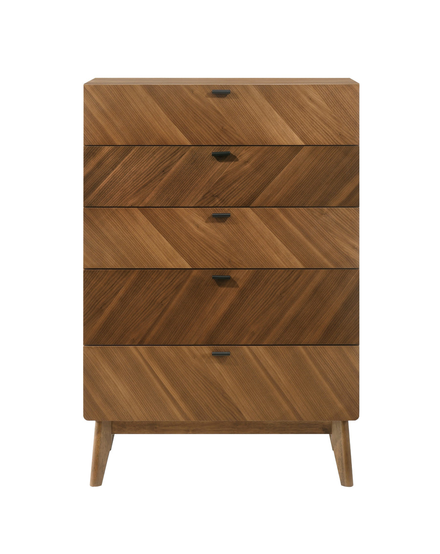 Kamela- Modern Walnut Chest
