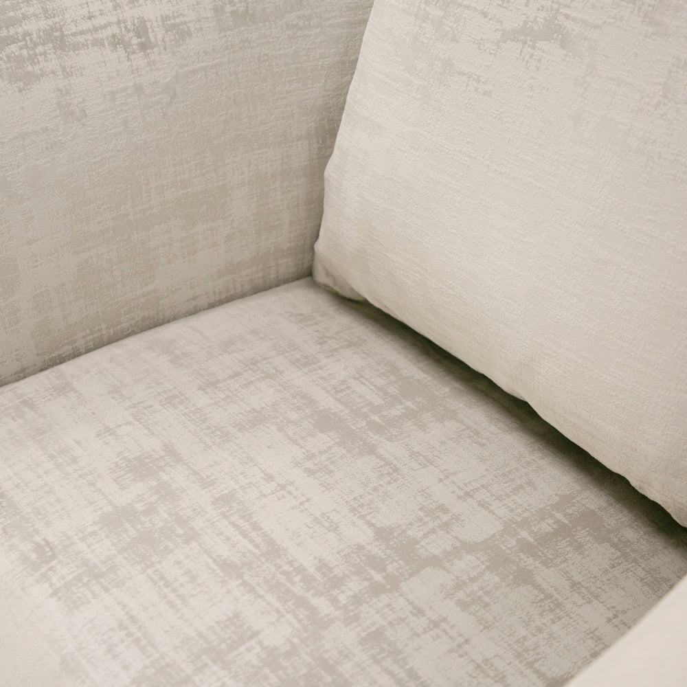 Forbis - Contemporary Grey Fabric Accent Chair - View 7