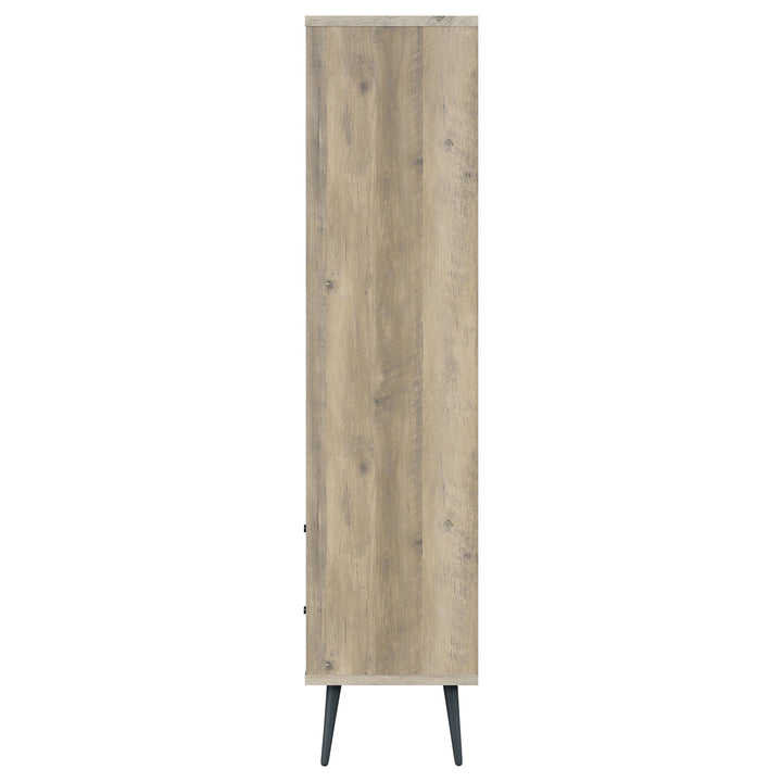 Maeve - 3-Shelf Bookcase With Drawers - Distressed Pine