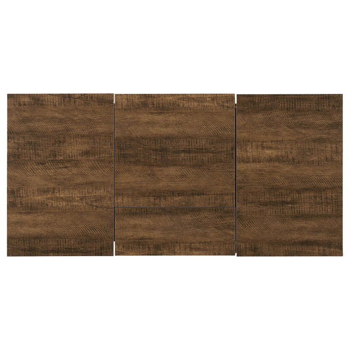 Coaster Furniture 802011 Sheeran 47-inch Writing Desk with Storage Rustic Amber