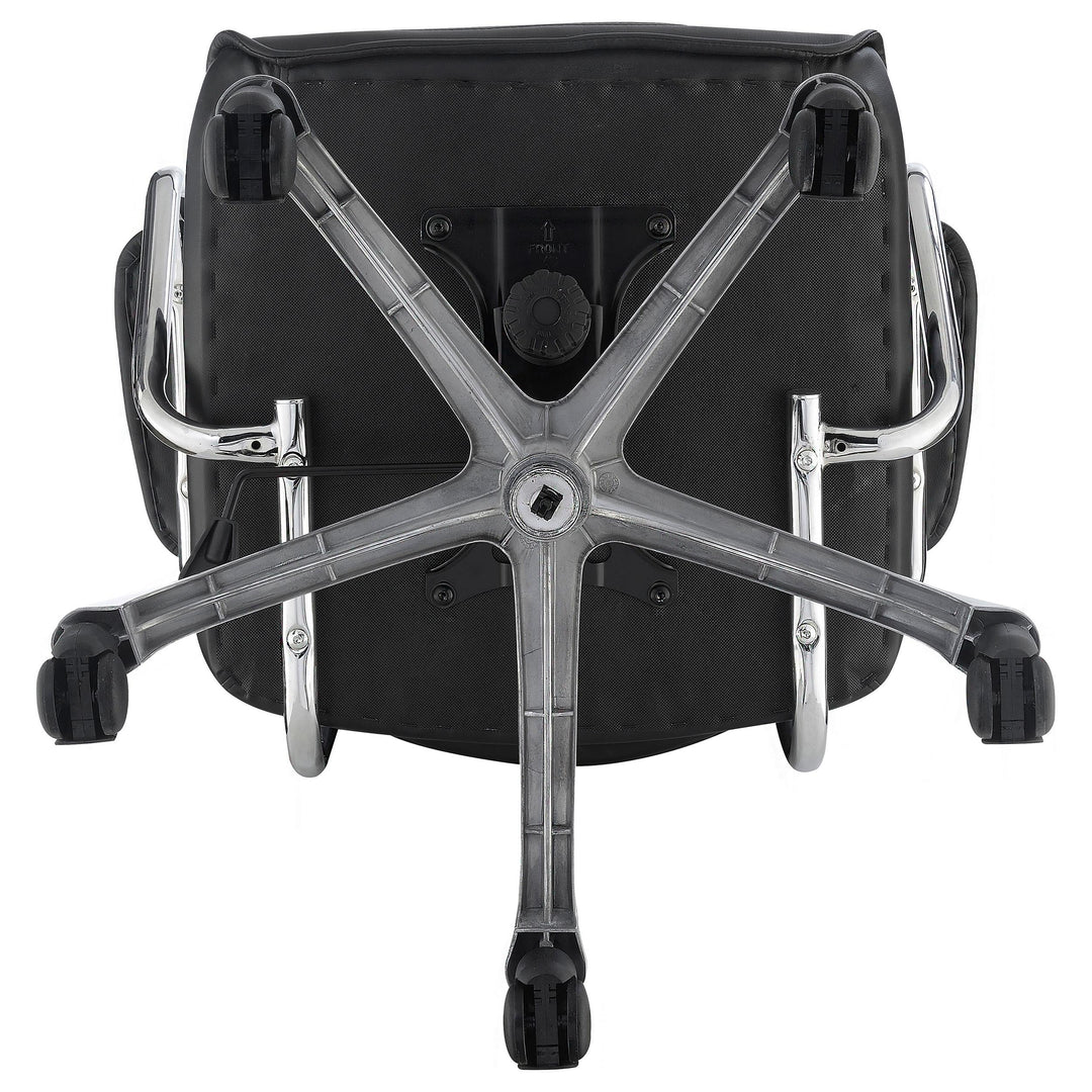 Coaster Furniture 802269 Chase Upholstered Adjustable Home Office Desk Chair Black