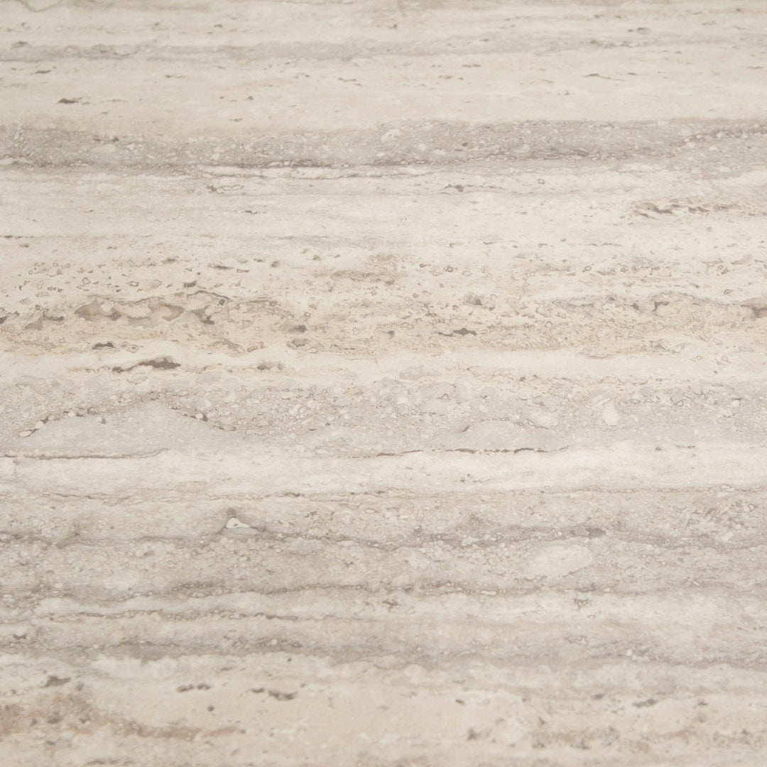 Roma - Modern Faux Travertine + Gold Dresser