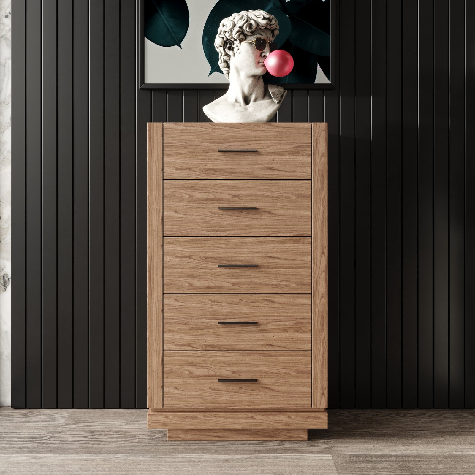 Bailey- Modern Walnut Chest