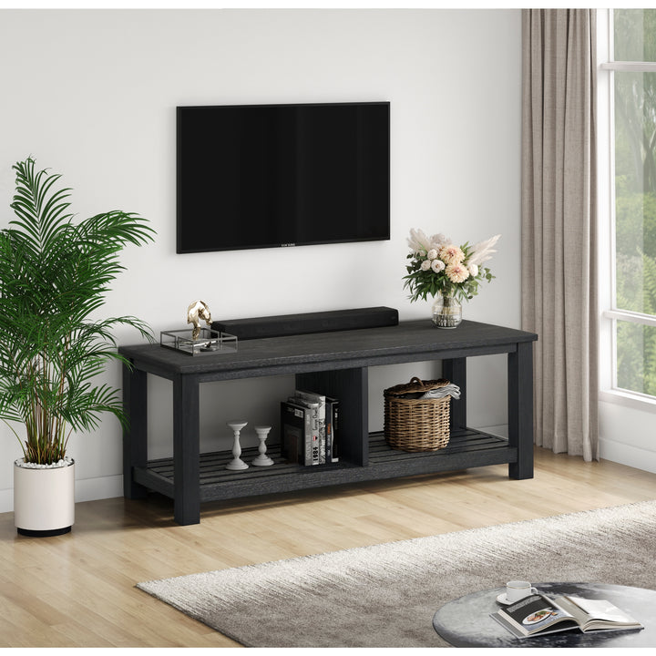 Tiburon TV Bench - Alto Black - view 3