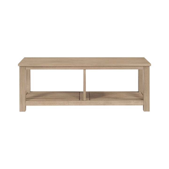 Tiburon TV Bench - Drifted Sand - view 6