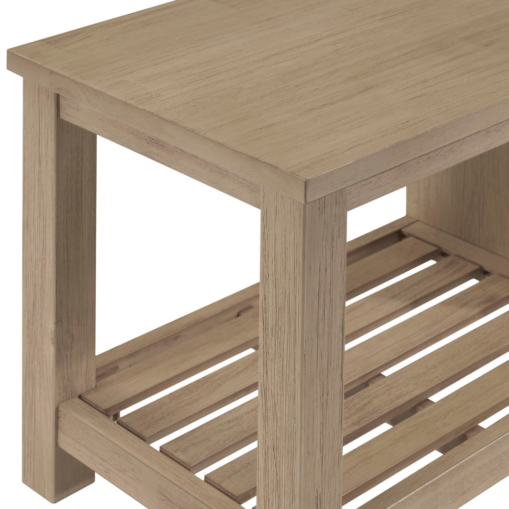 Tiburon TV Bench - Drifted Sand - view 9