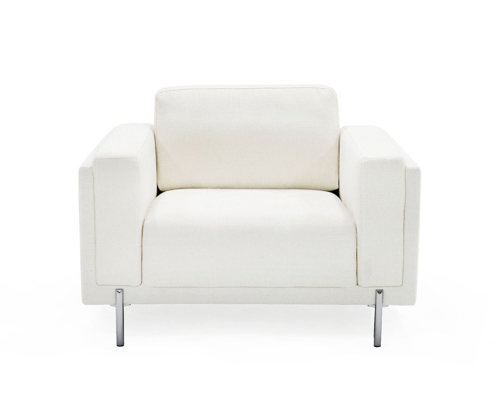 Schmidt - Modern Off White Fabric Chair