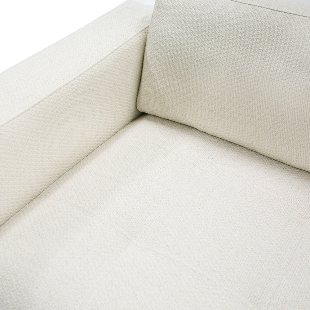 Schmidt - Modern Off White Fabric Chair - View 7