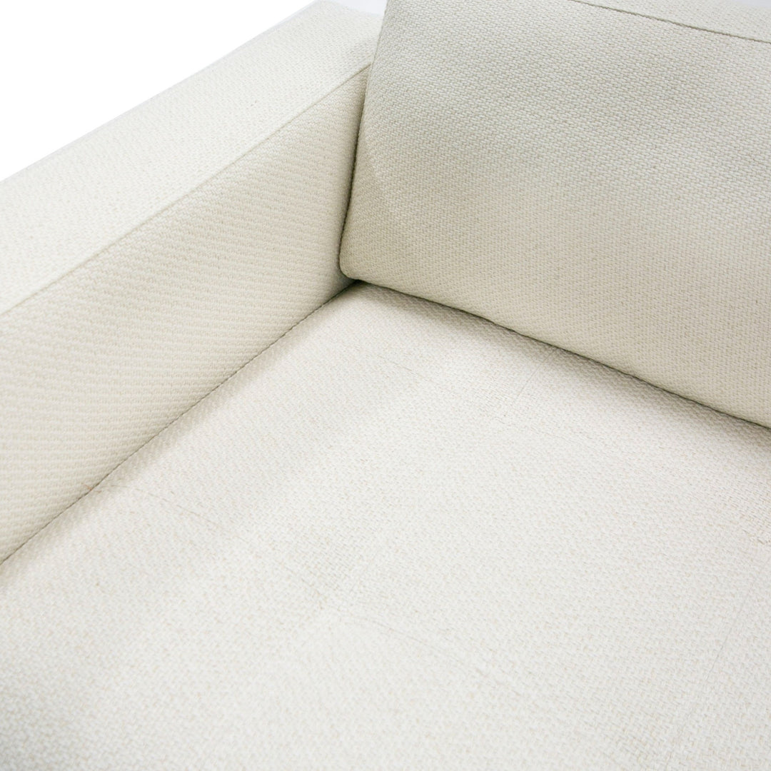 Schmidt - Modern Off White Fabric Chair