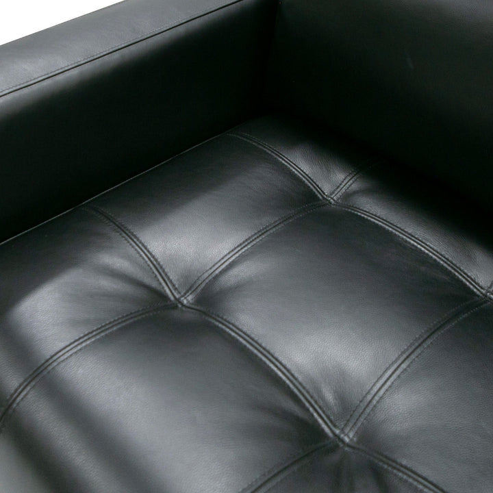 Schmidt - Modern Black Leather Chair