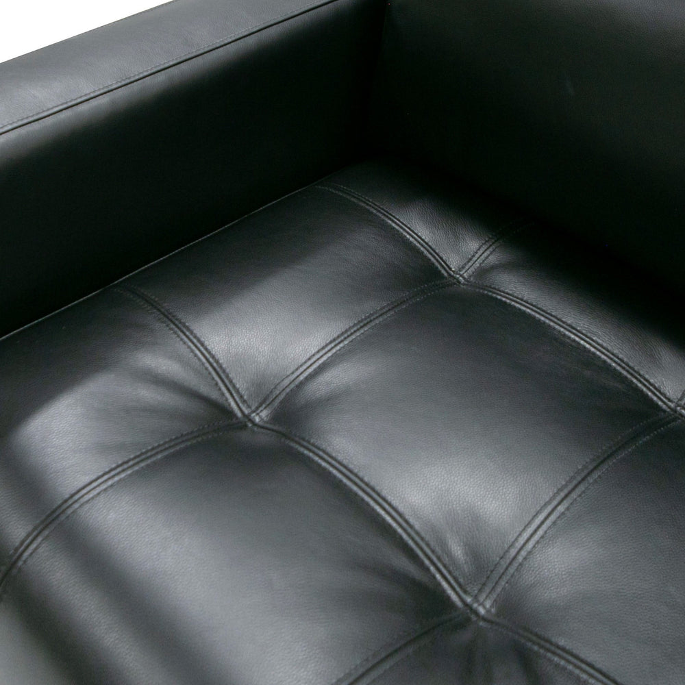 Schmidt - Modern Black Leather Chair