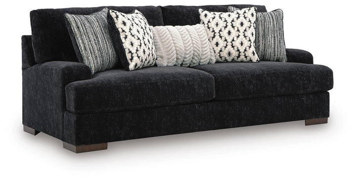 Whitmore Manor Sofa - Black Pearl (1)