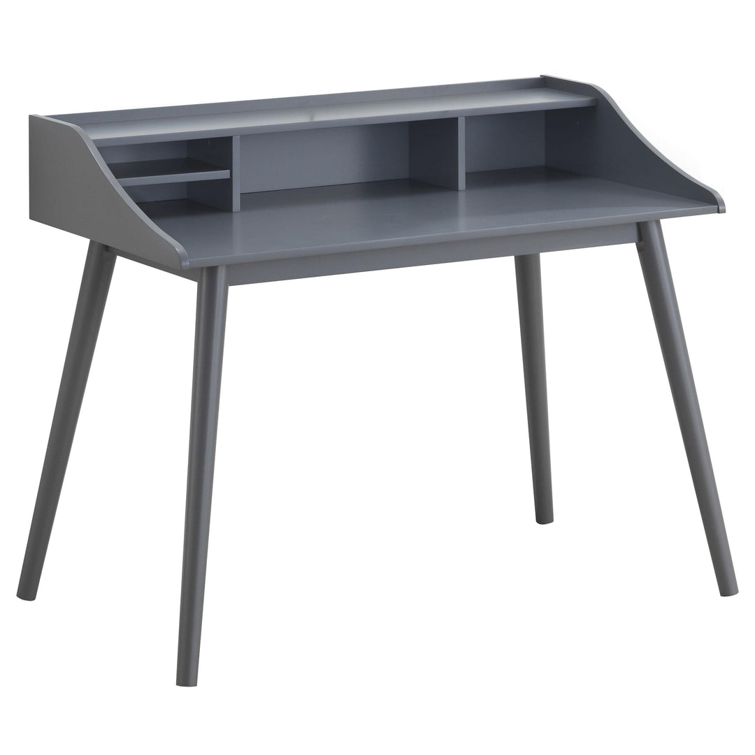 Coaster Furniture 804497 Percy 45-inch 4-compartment Writing Desk Grey
