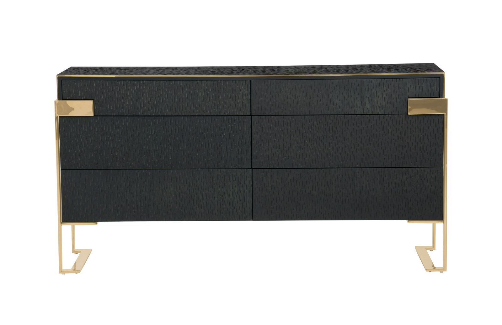 Rothsay - Modern Wenge  Gold Dresser