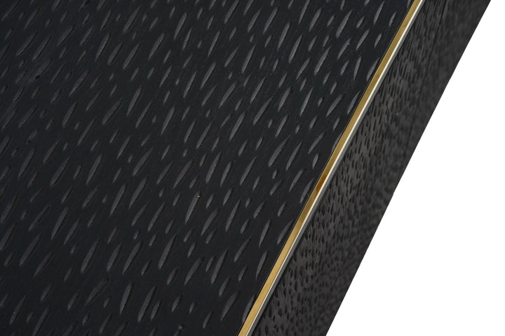 Rothsay - Modern Wenge + Gold Dresser